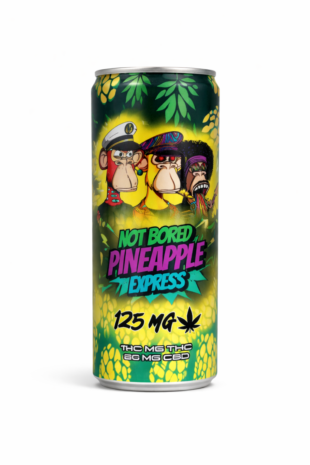 Not Bored - Pineapple Express - 100mg THC - 25mg CBD