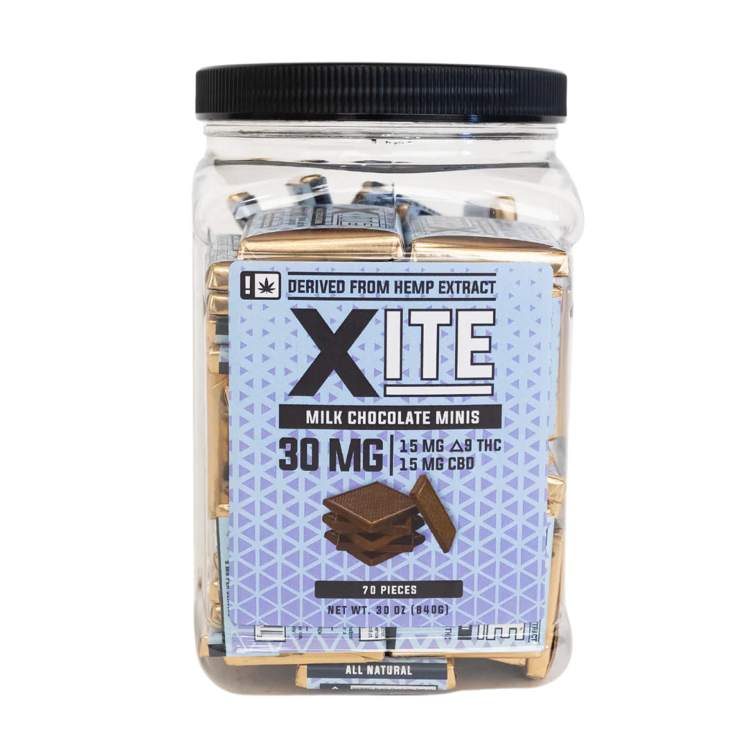 Xite - D9 Milk Chocolate Minis - 30mg