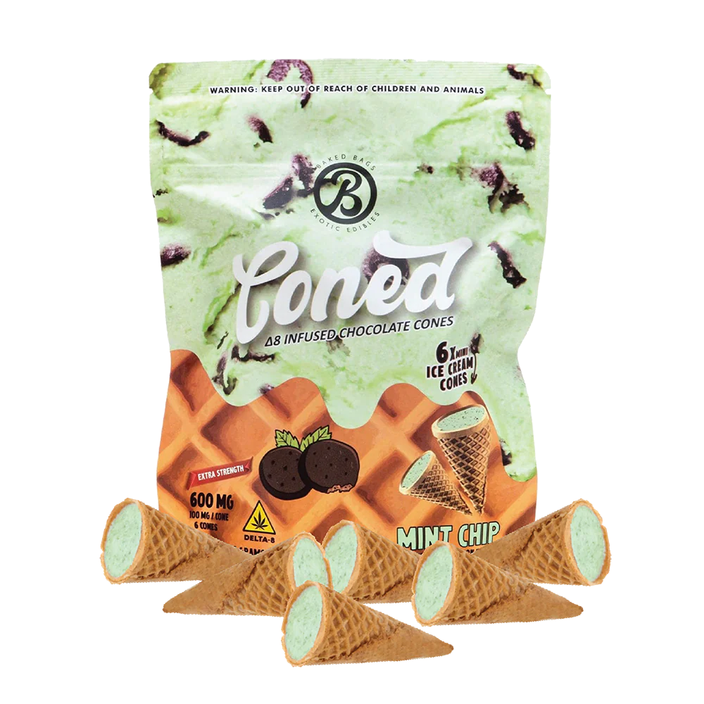 CONED - MINT CHIP - Delta 8 THC 600mg CONED - MINT CHIP - Delta 8 THC 600mg