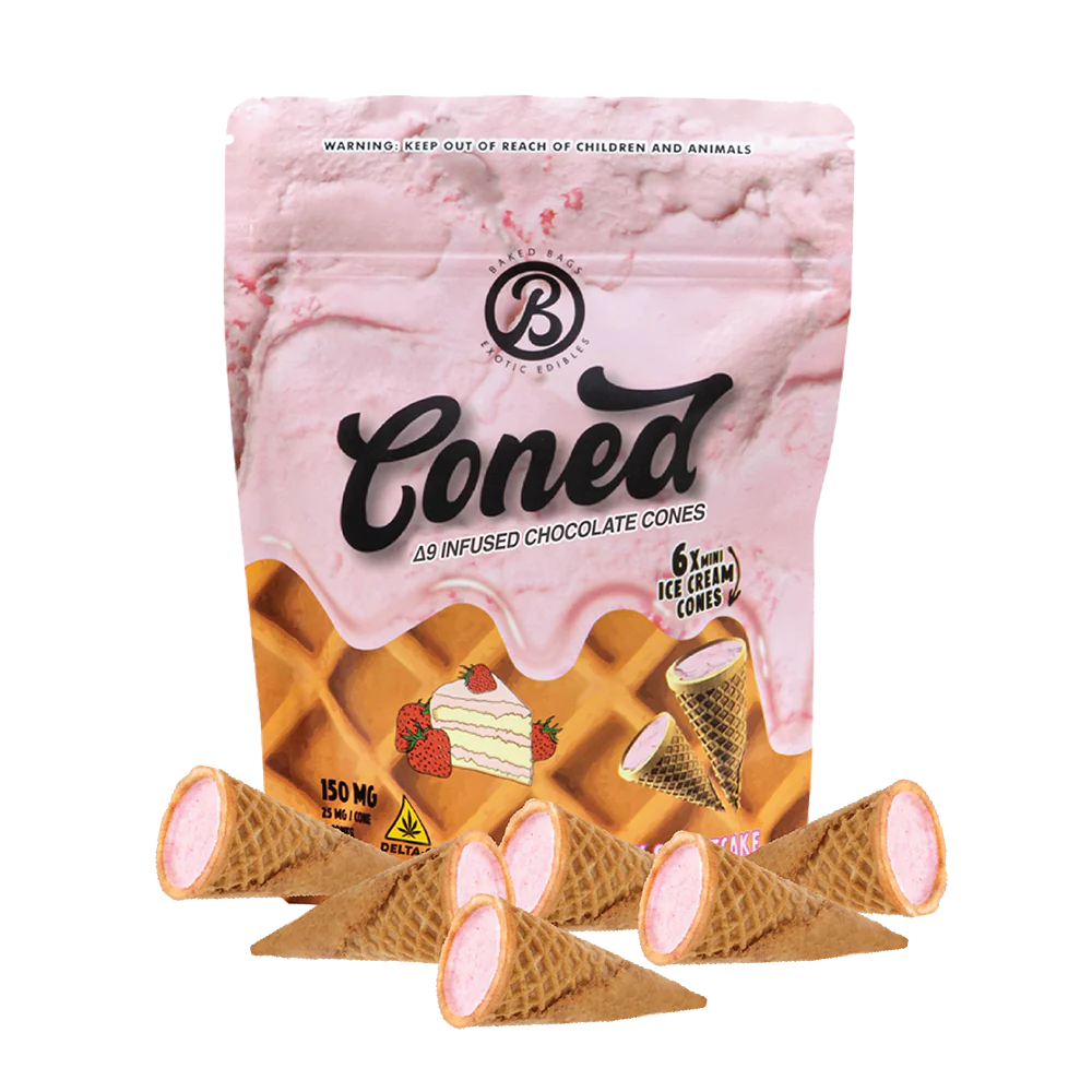 Coned - Strawberry Shortcake