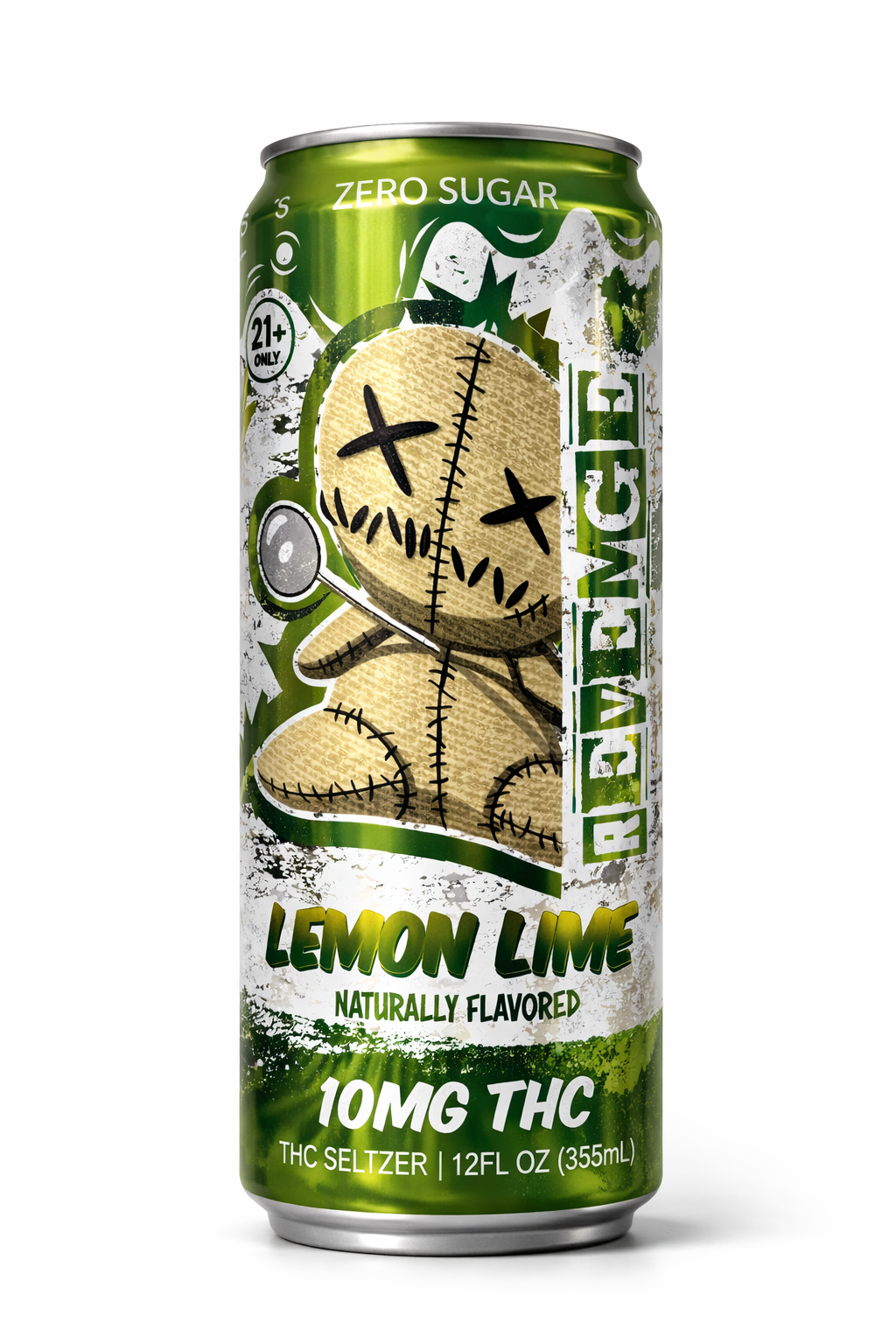Revenge - Lemon Lime - 10mg THC Seltzer