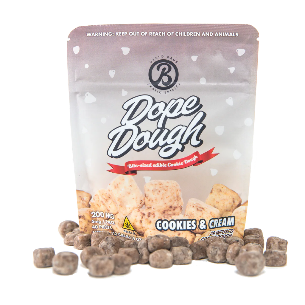 【G-Rap】Cookie D Baked Bags Chocolate Cookies Dope Dough | 200mg | Delta 9 THC