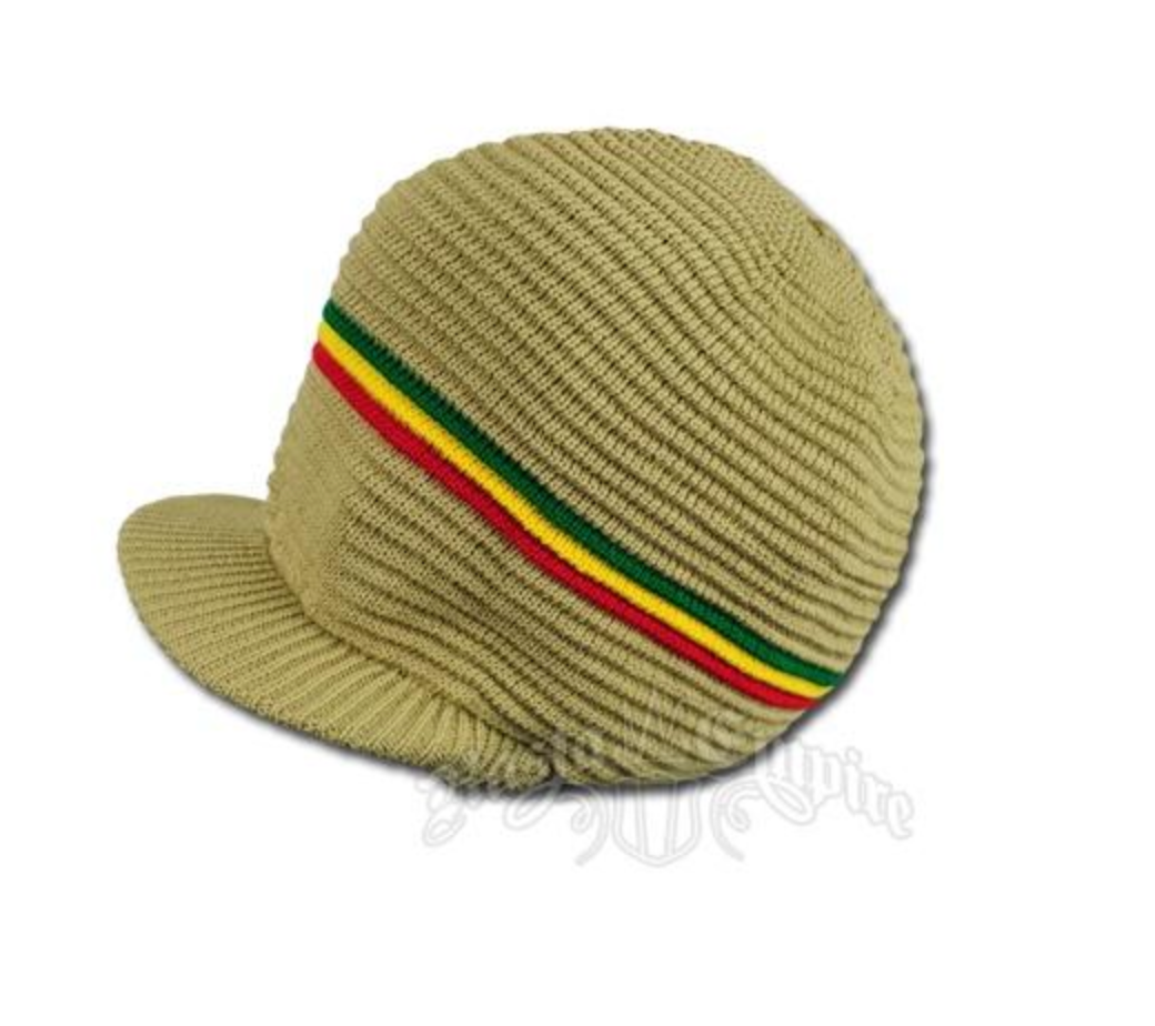 Rasta Ribbed - Cotton Cap