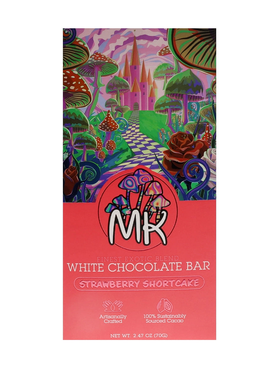 MK - 4000mg - MUSHROOM STRAWBERRY SHORTCAKE CHOCOLATE BARS