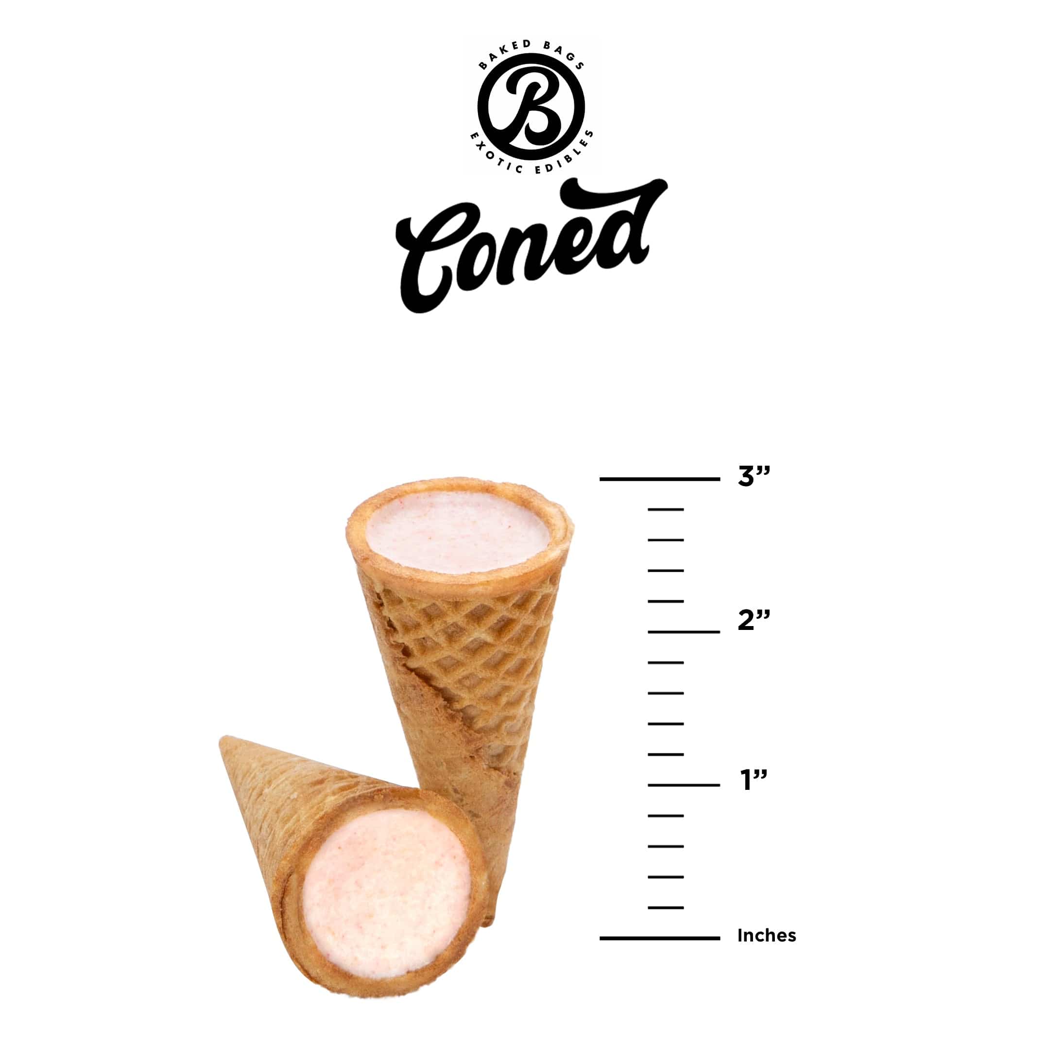 Coned - Strawberry Shortcake - Delta 9 THC 150mg