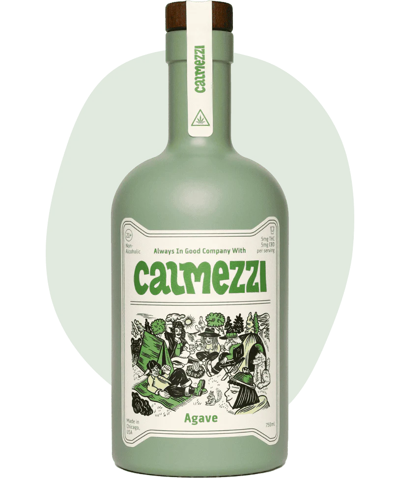 Calmezzi - Delta 9 THC Infused Spirit - Agave