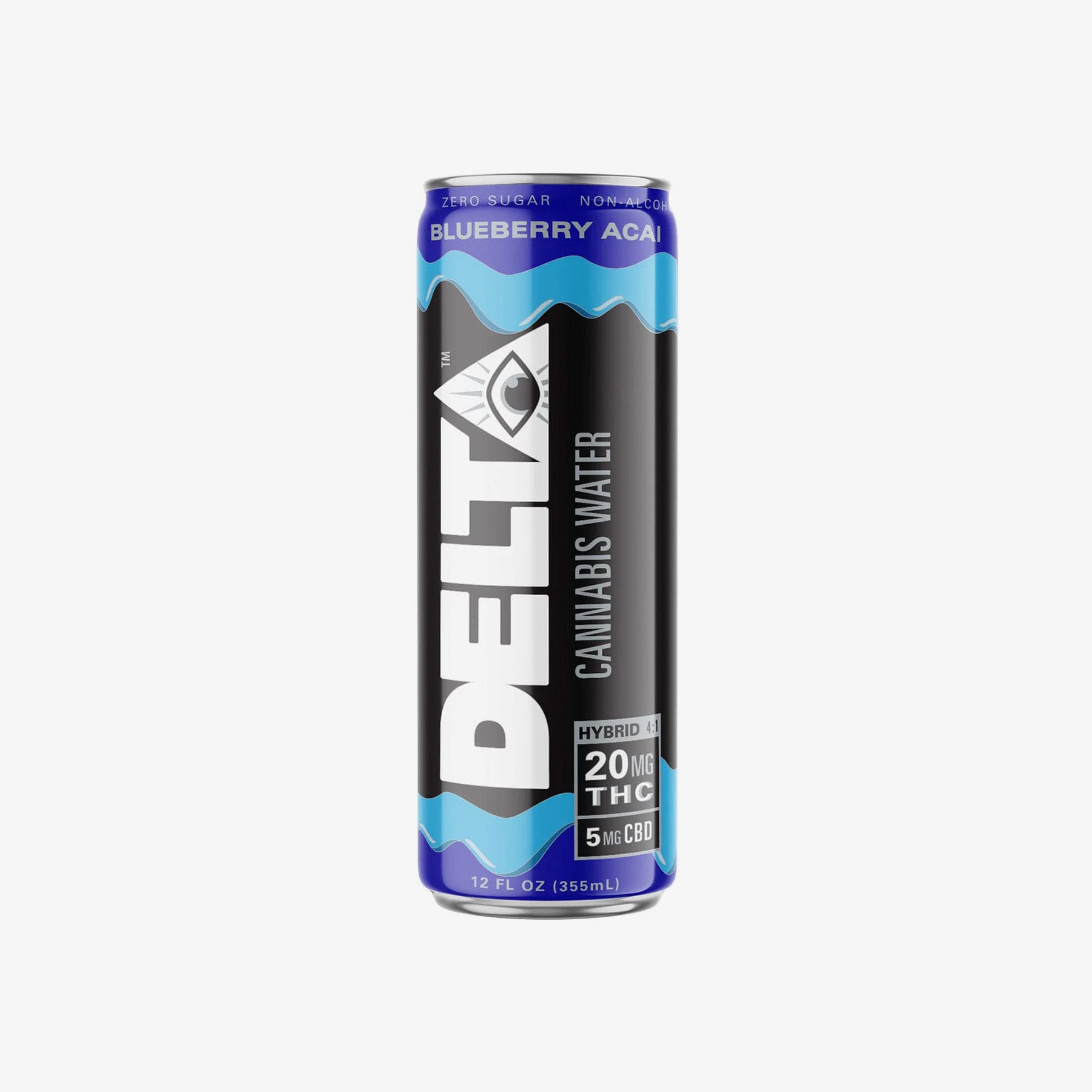delta cannabis water delta 9 thc blueberry acai