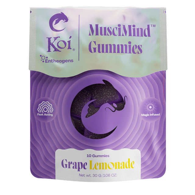 KOI - MusciMind Gummies - 325mg - Grape Lemonade