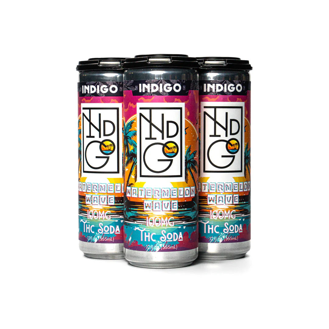 Indigo - Watermelon Wave - 100mg