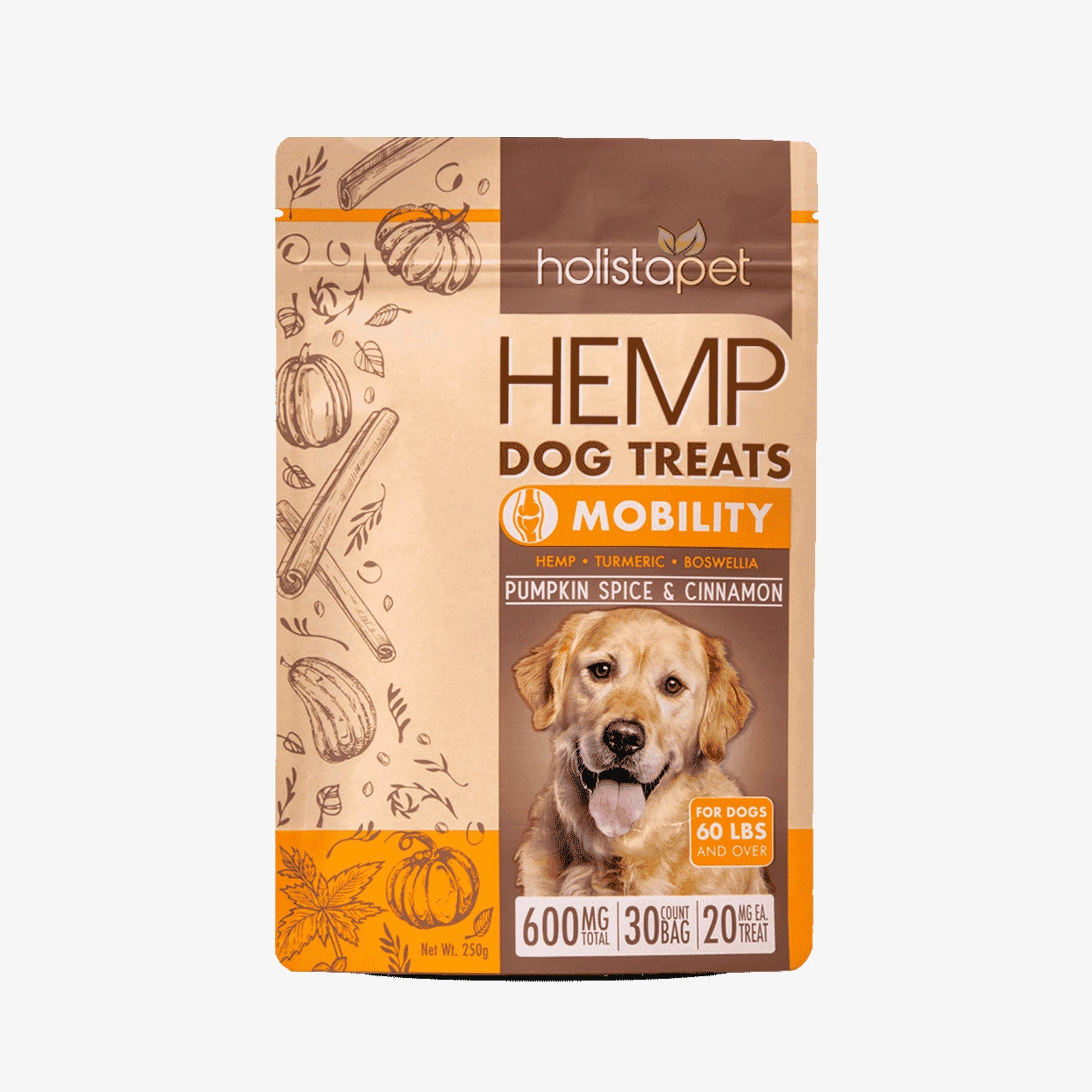 holistapet hemp dog treats 600mg