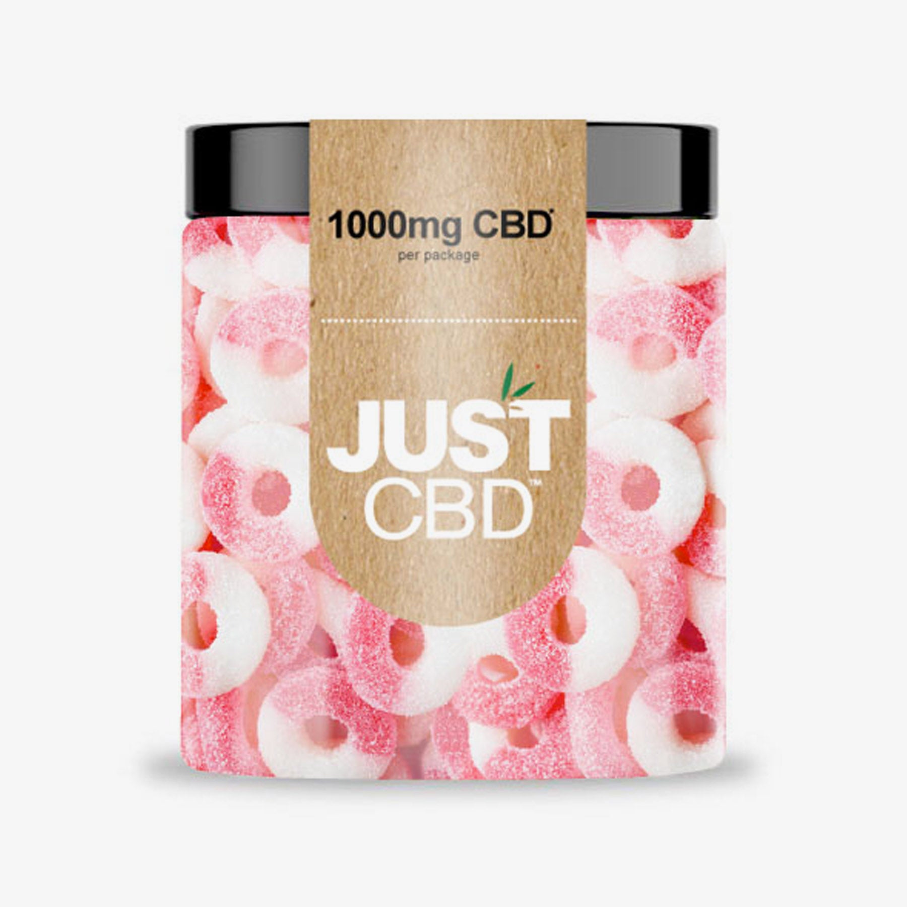 just cbd gummy rings watermelon 1000 milligrams