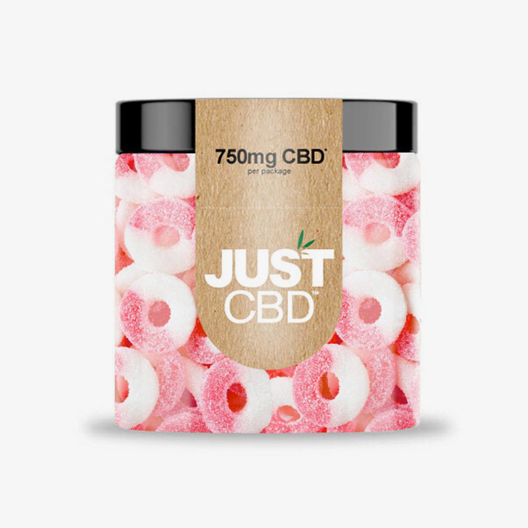just cbd gummy rings watermelon 750 milligrams