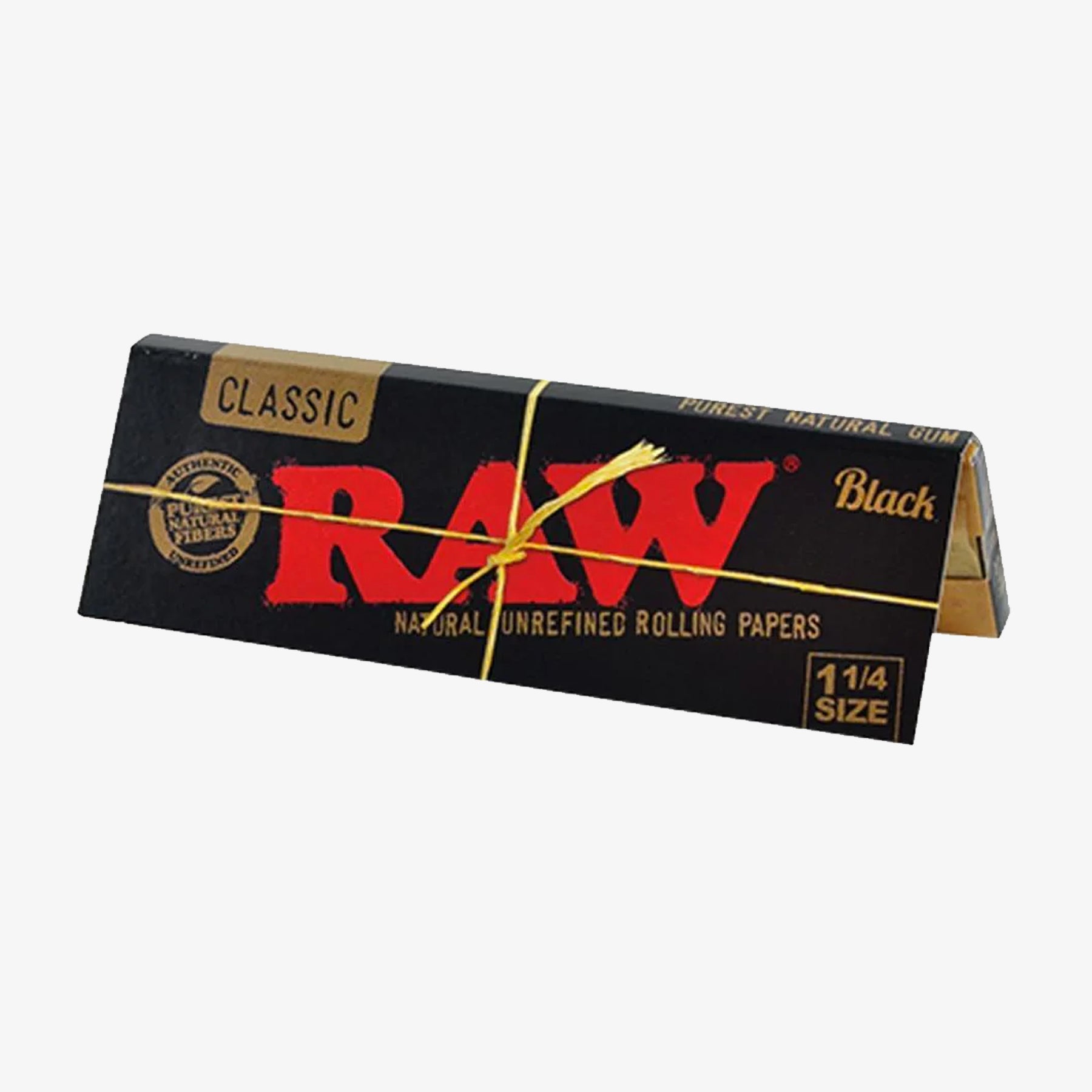 Rôle de Raw Black Edition 1 1/4 78 mm + filtre en carton