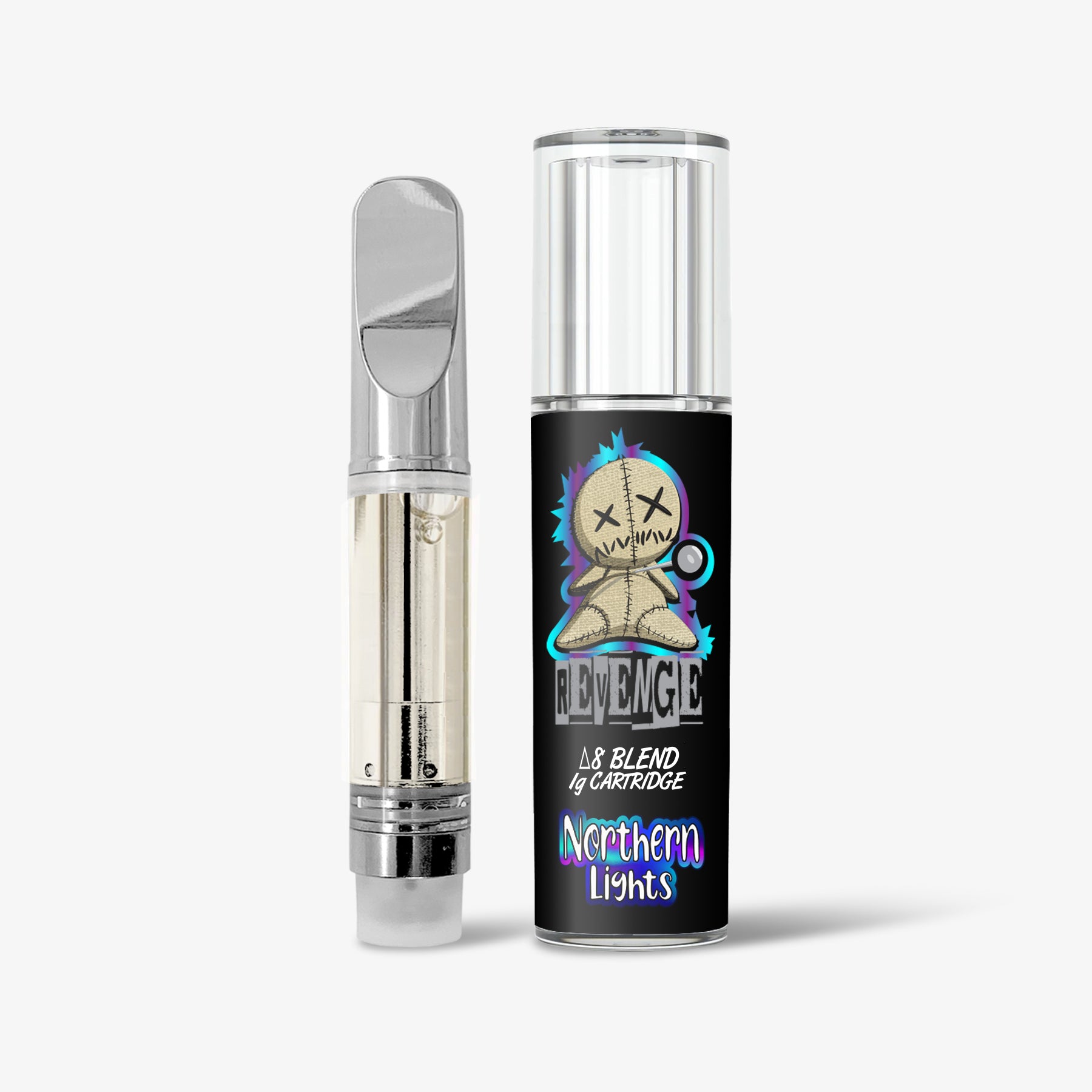 REVENGE Delta 8 THC Blended Cartridges Northern Lights 1ml