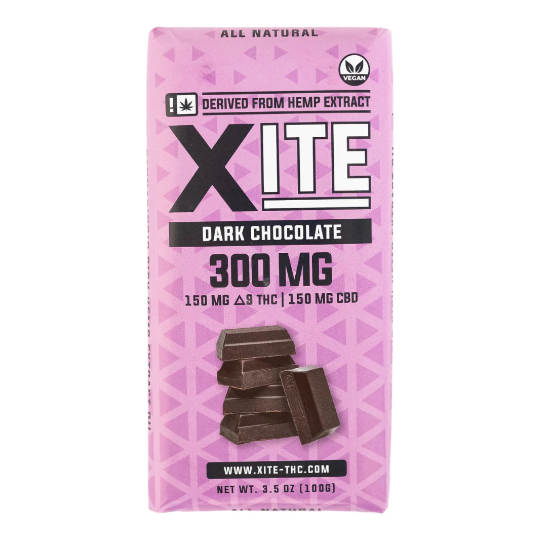 Xite - D9 Dark Chocolate Bar - 300mg