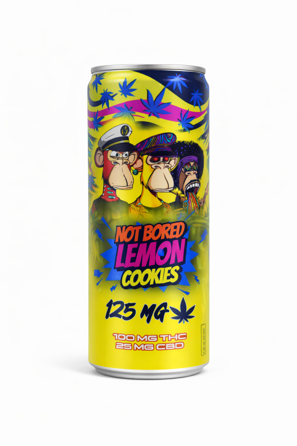 Not Bored - Lemon Cookie - 100mg THC - 25mg CBD