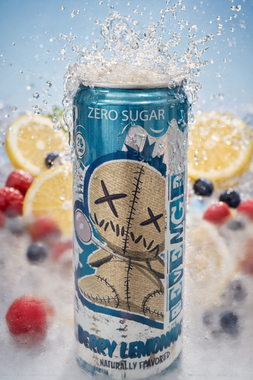 Revenge - Berry Lemonade - 10mg THC Seltzer