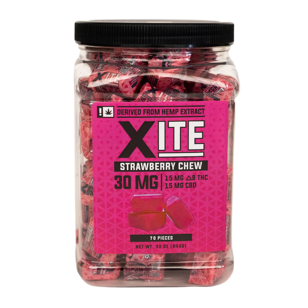 Xite - D9 Strawberry Chew - 30mg