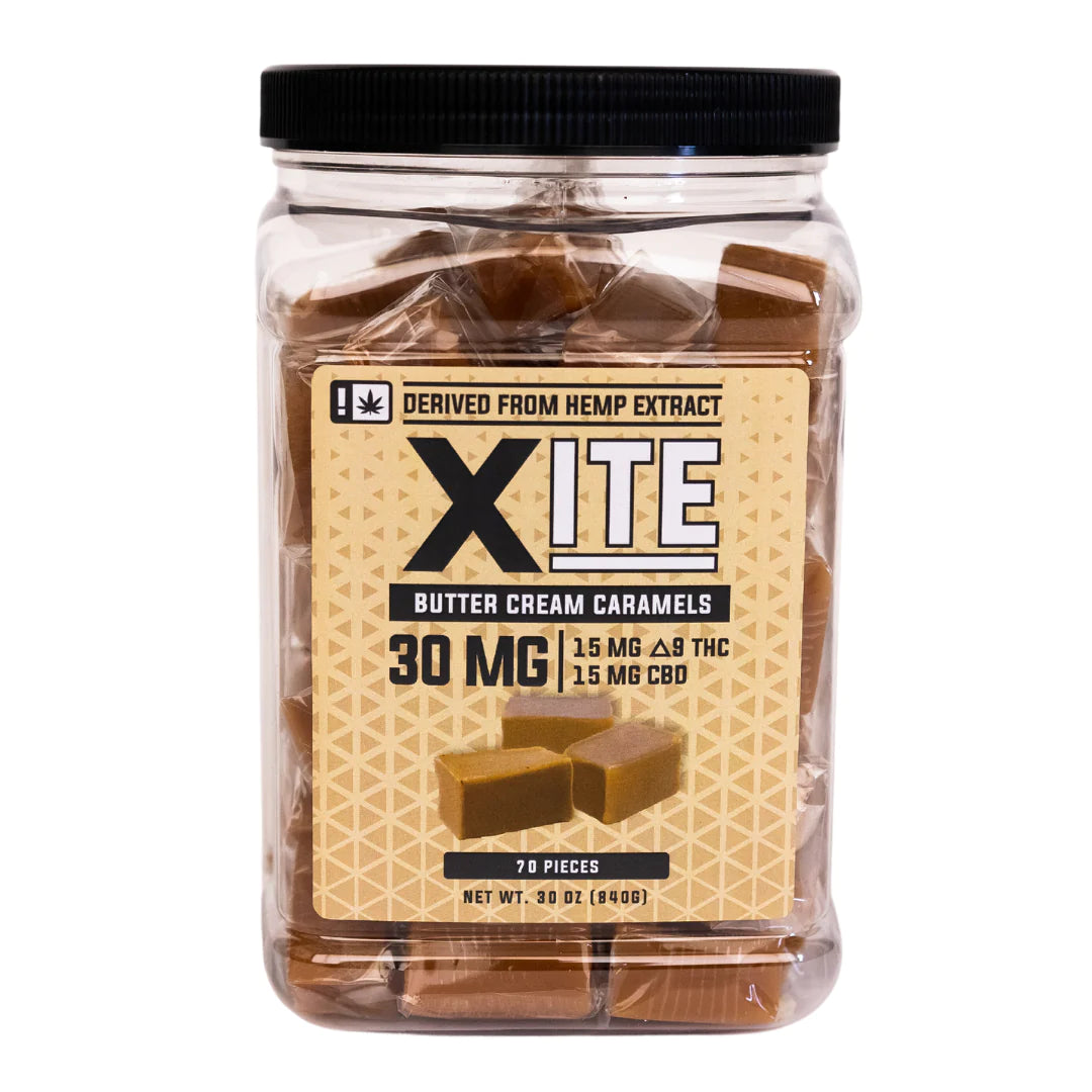 Xite - D9 Butter Cream Caramels - 30mg