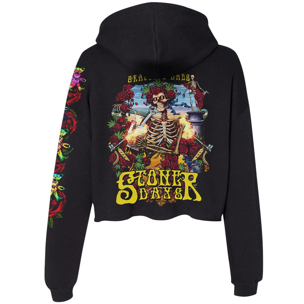 Grateful Dabs - Crop Hoodie