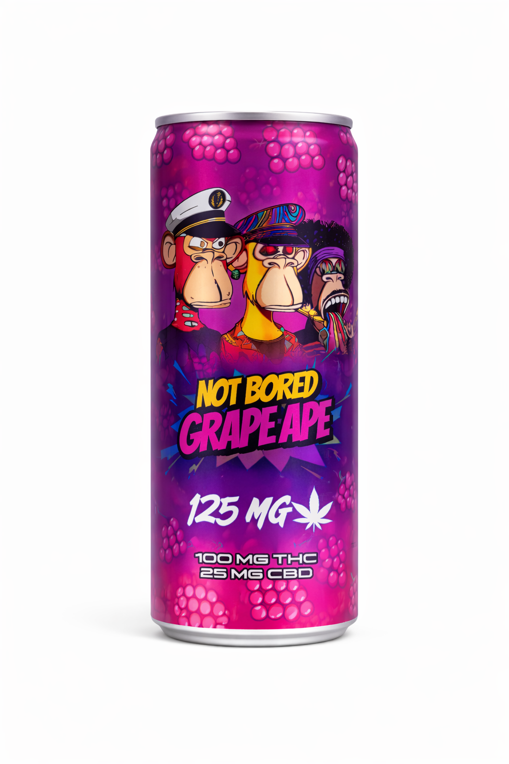 Not Bored - Grape Ape - 100mg THC - 25mg CBD