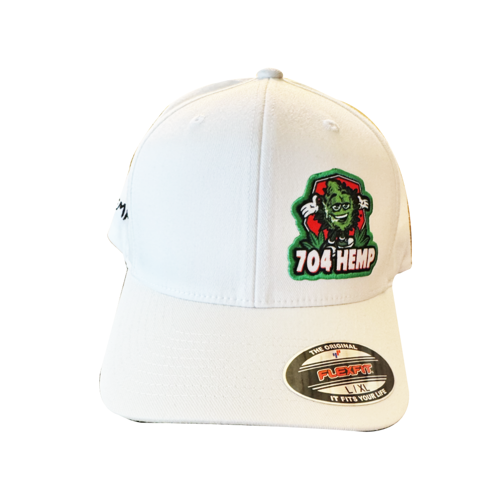 704 Hemp - Fitted Hat - White