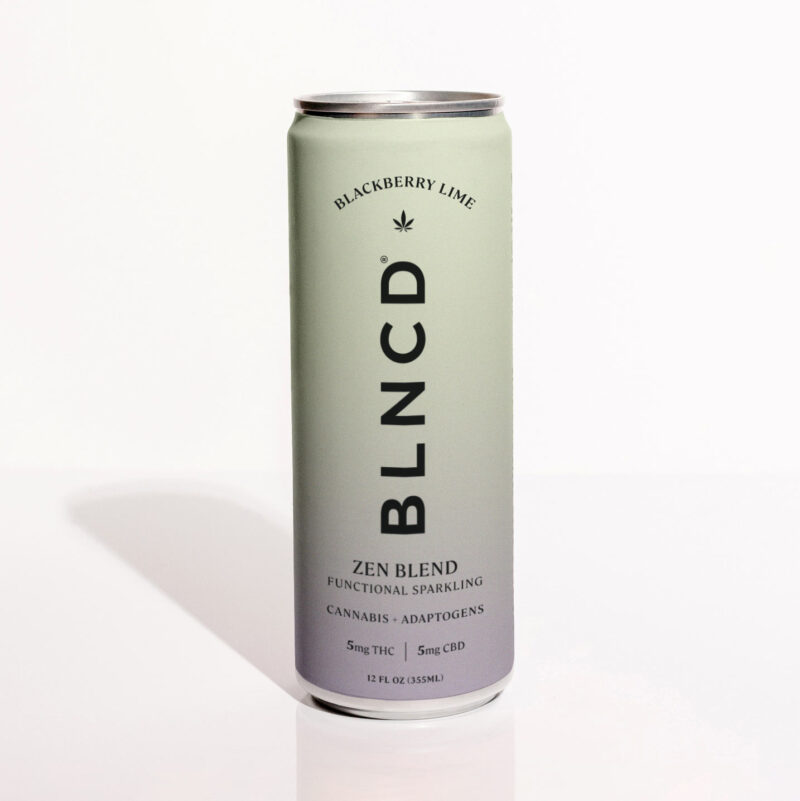 BLNCD - Zen Blend - Blackberry Lime - 5mg THC - 5mg CBD