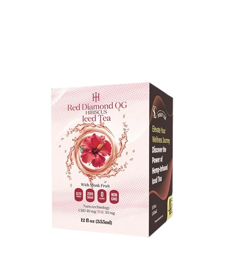 Specialty Club - Red Diamond OG Hibiscus Iced Tea - 10mg D9 / 40mg CBD