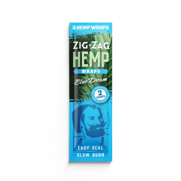 Zig Zag Hemp Wraps - Blue Dream