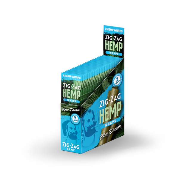 Zig Zag Hemp Wraps - Blue Dream