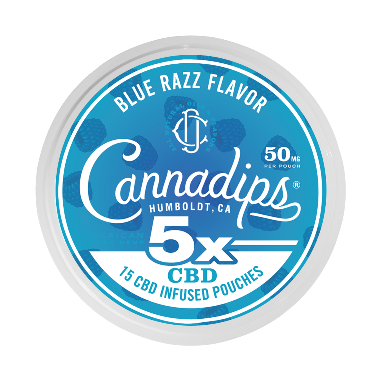 5x Blue Razz - CBD Dip - 750mg