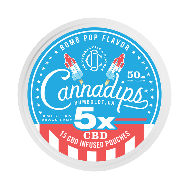 5x Bomb Pop - CBD Dip - 750mg