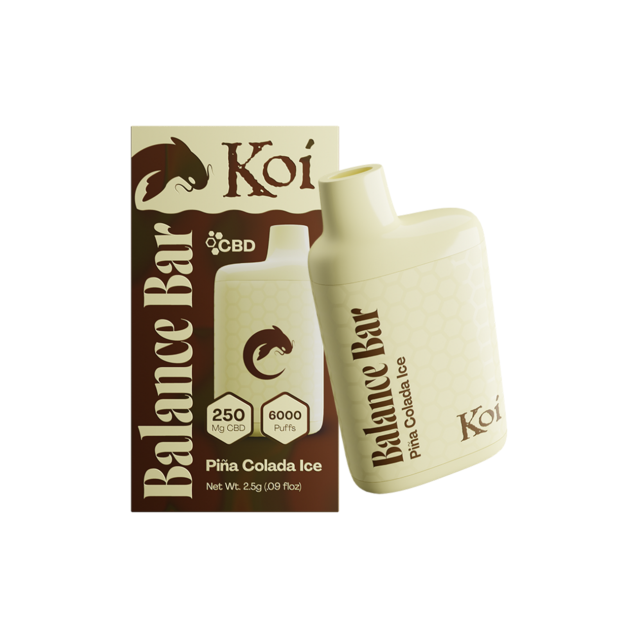 Koi Balance Bar CBD Vape - Pina Colada Ice