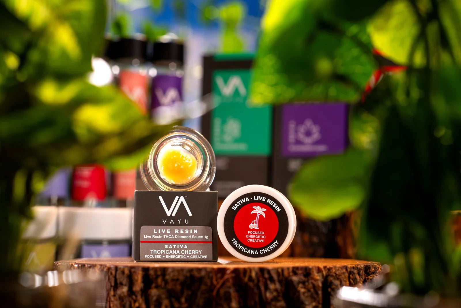 Vayu - Live Resin Badder - Tropicana Cherry - 1g