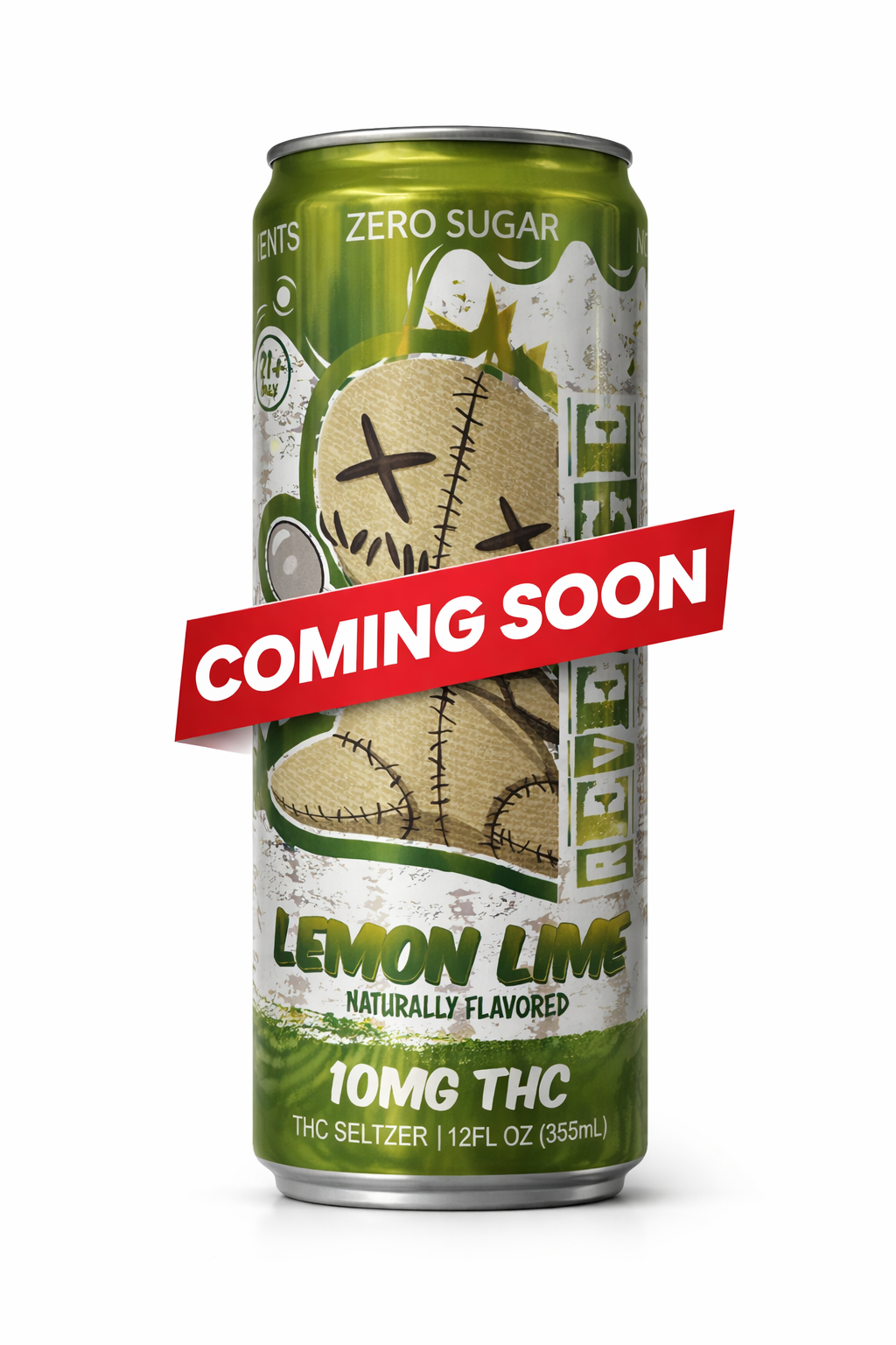 Revenge - Lemon Lime - 10mg THC Seltzer