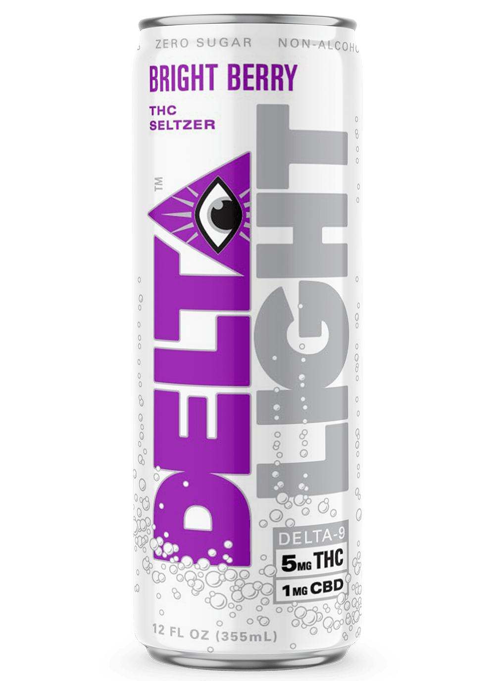 Delta Light Cannabis Water - Bright Berry - 5mg D9 / 1mg CBD