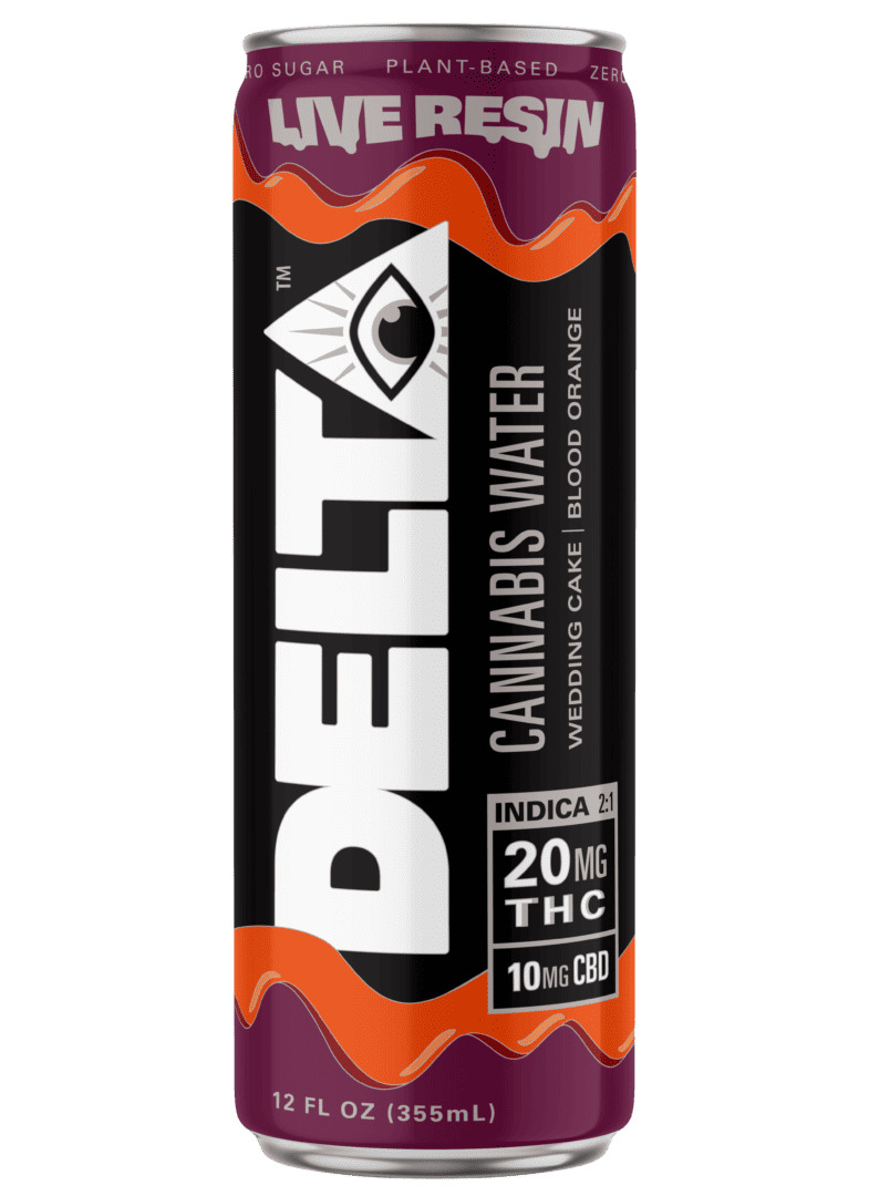 Delta Cannabis Water - Blood Orange - 20mg D9 / 5mg CBD