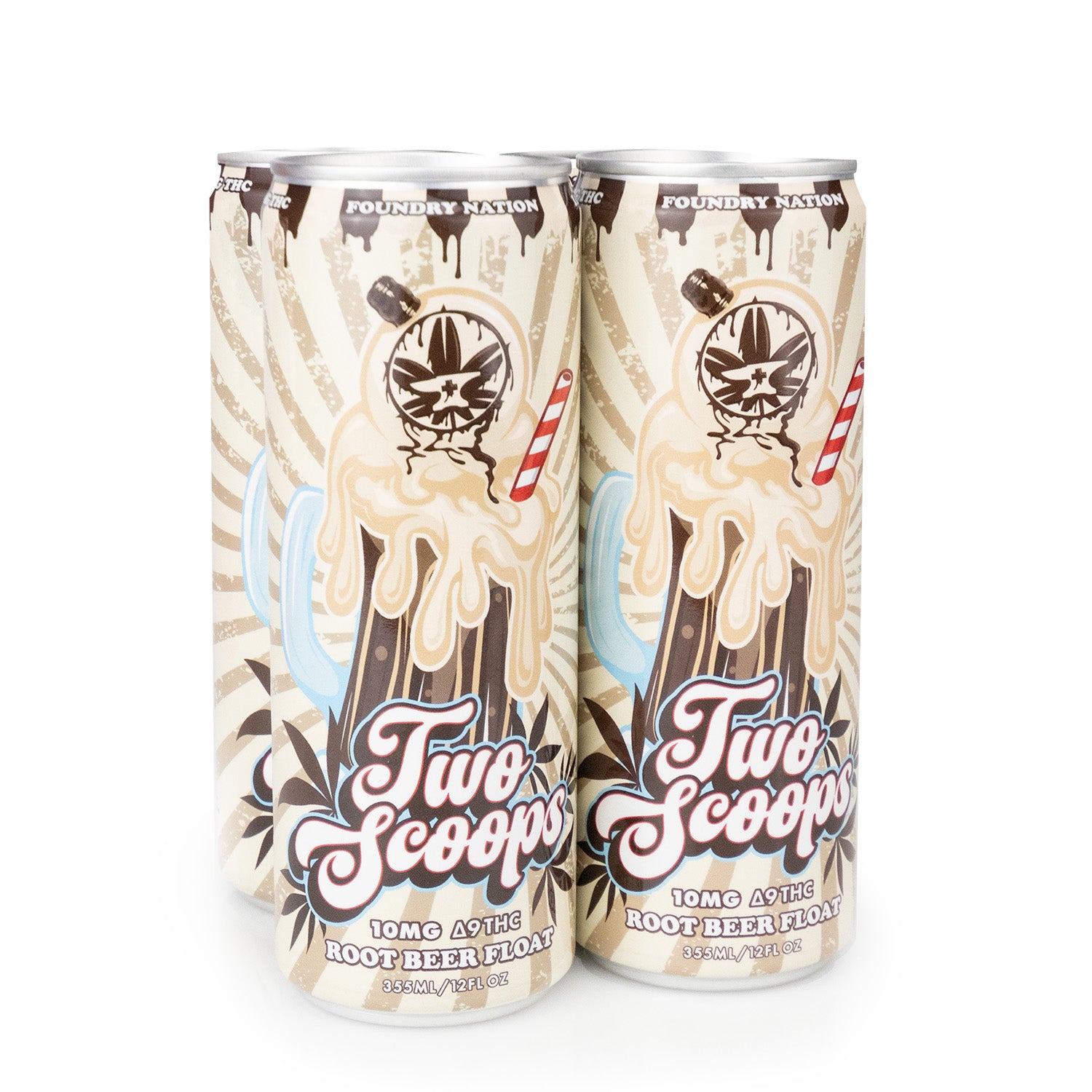 Foundry Nation Two Scoops - Root Beer Float - 10mg D9