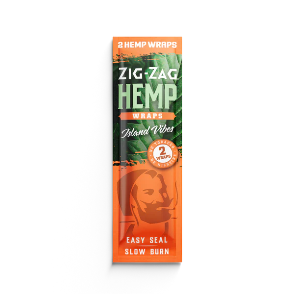 Zig Zag Hemp Wraps - Island Vibes