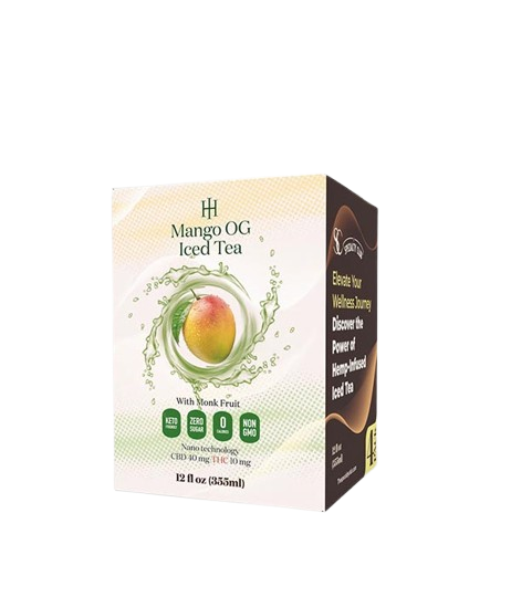 Specialty Club - Mango Kush Iced Tea - 10mg D9 / 40mg CBD