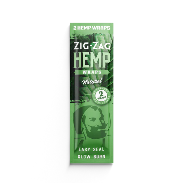 Zig Zag Hemp Wraps - Natural