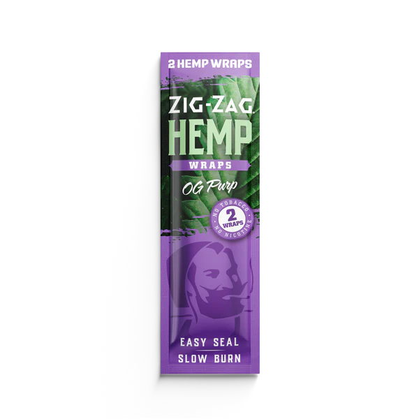 Zig Zag Hemp Wraps - OG Purp