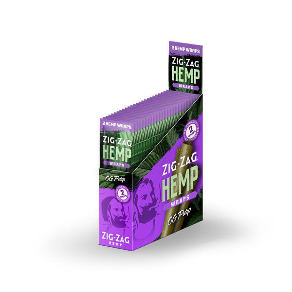 Zig Zag Hemp Wraps - OG Purp