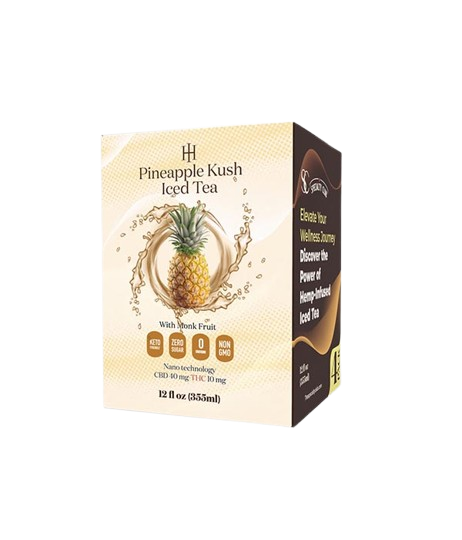 Specialty Club - Pineapple Kush Iced Tea - 10mg D9 / 40mg CBD