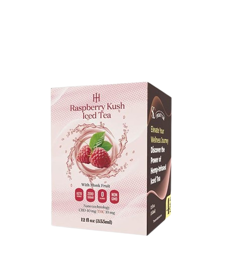 Specialty Club - Raspberry Kush Iced Tea - 10mg D9 / 40mg CBD