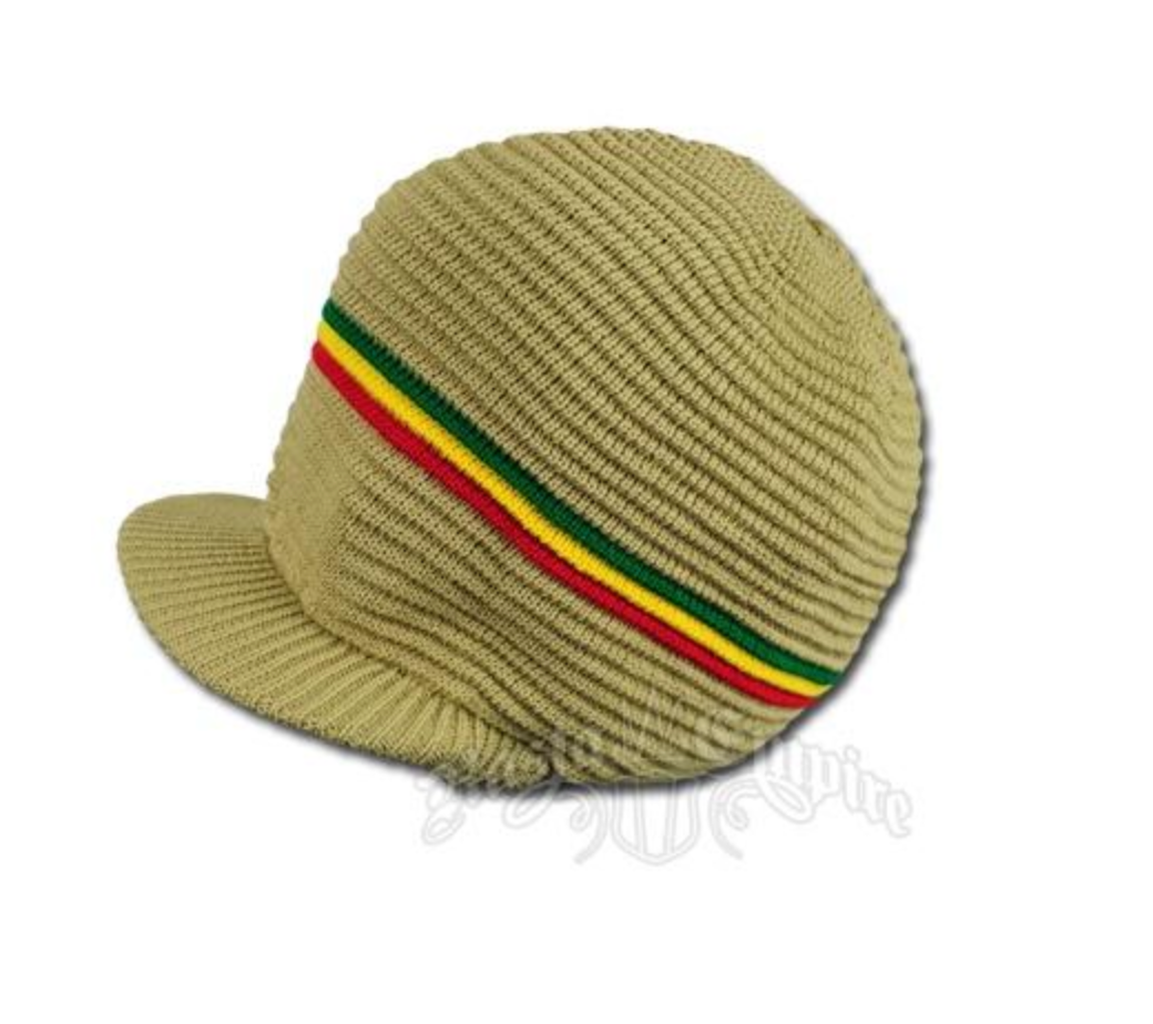 Rasta Ribbed  - Cotton Cap