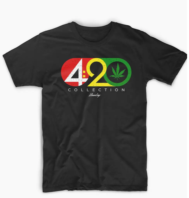 420 Collection Rasta (BLK) - T-Shirt