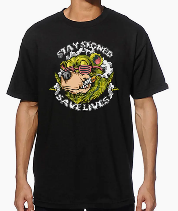 Stay Stoned Saves Lives - T-Shirt