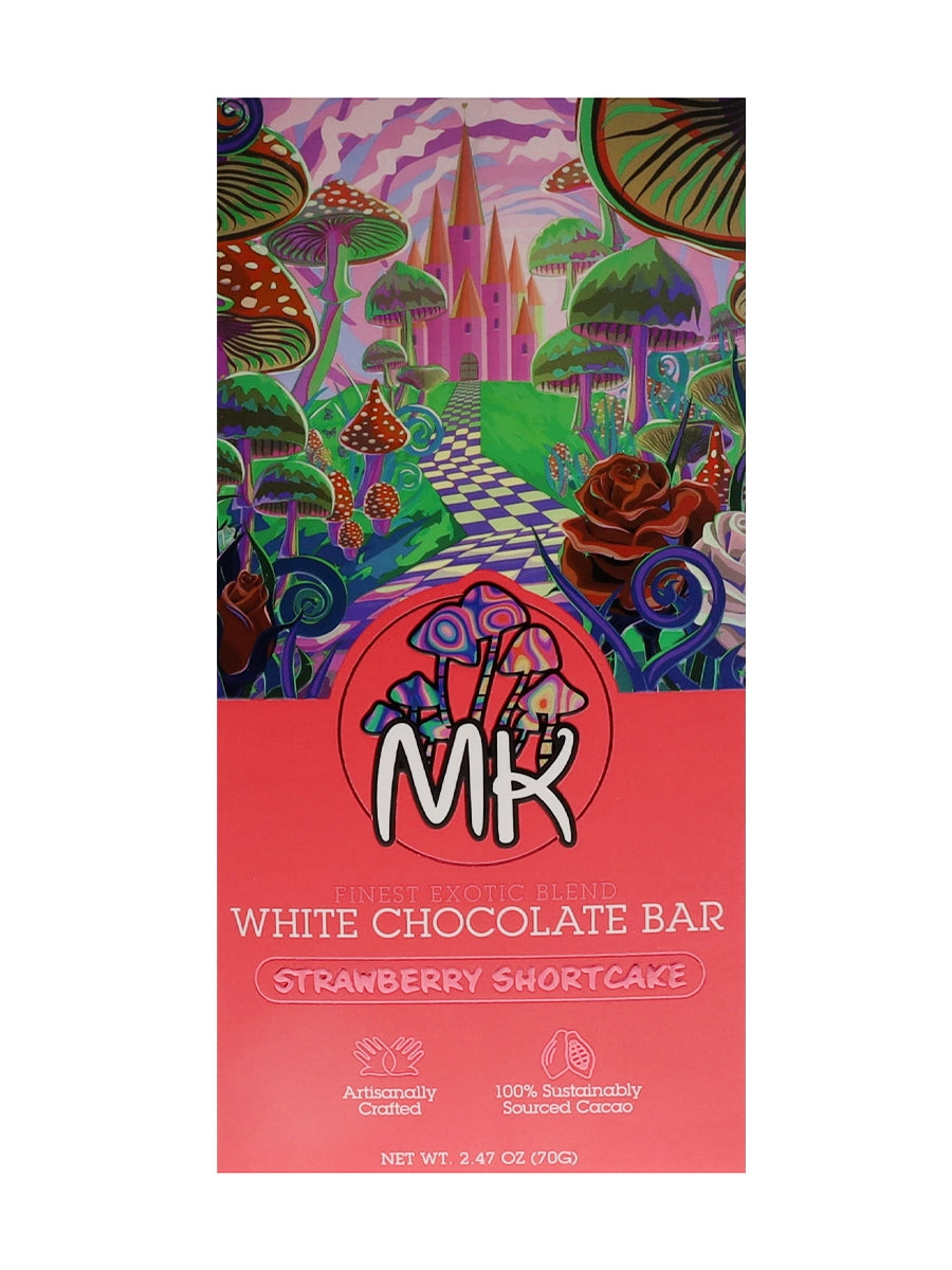 MK - 4000mg  - MUSHROOM STRAWBERRY SHORTCAKE CHOCOLATE BARS