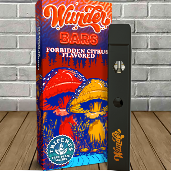 Wunder-Bars-Magic-Mushroom-Disposable-Vape-2.2g-Forbidden-Citrus